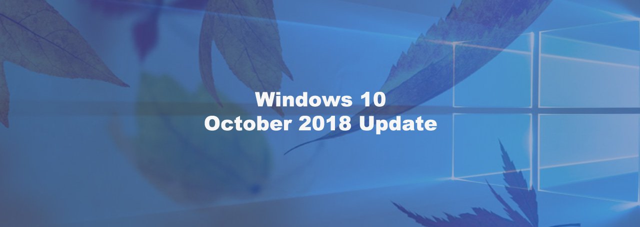 Взгляд на обновленную Windows 10 October Update 2018